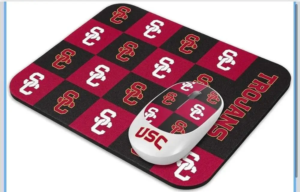 NCAA USC Trojans‎ Wireless Mouse + Mousepad Combo Set